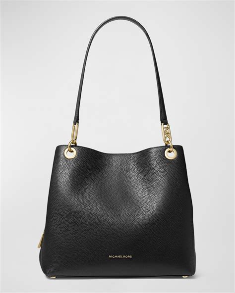 michael kors 40r7plfa1m|Michael Kors leather tote.